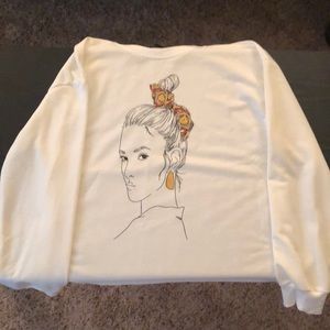 NEW White Sweatshirt